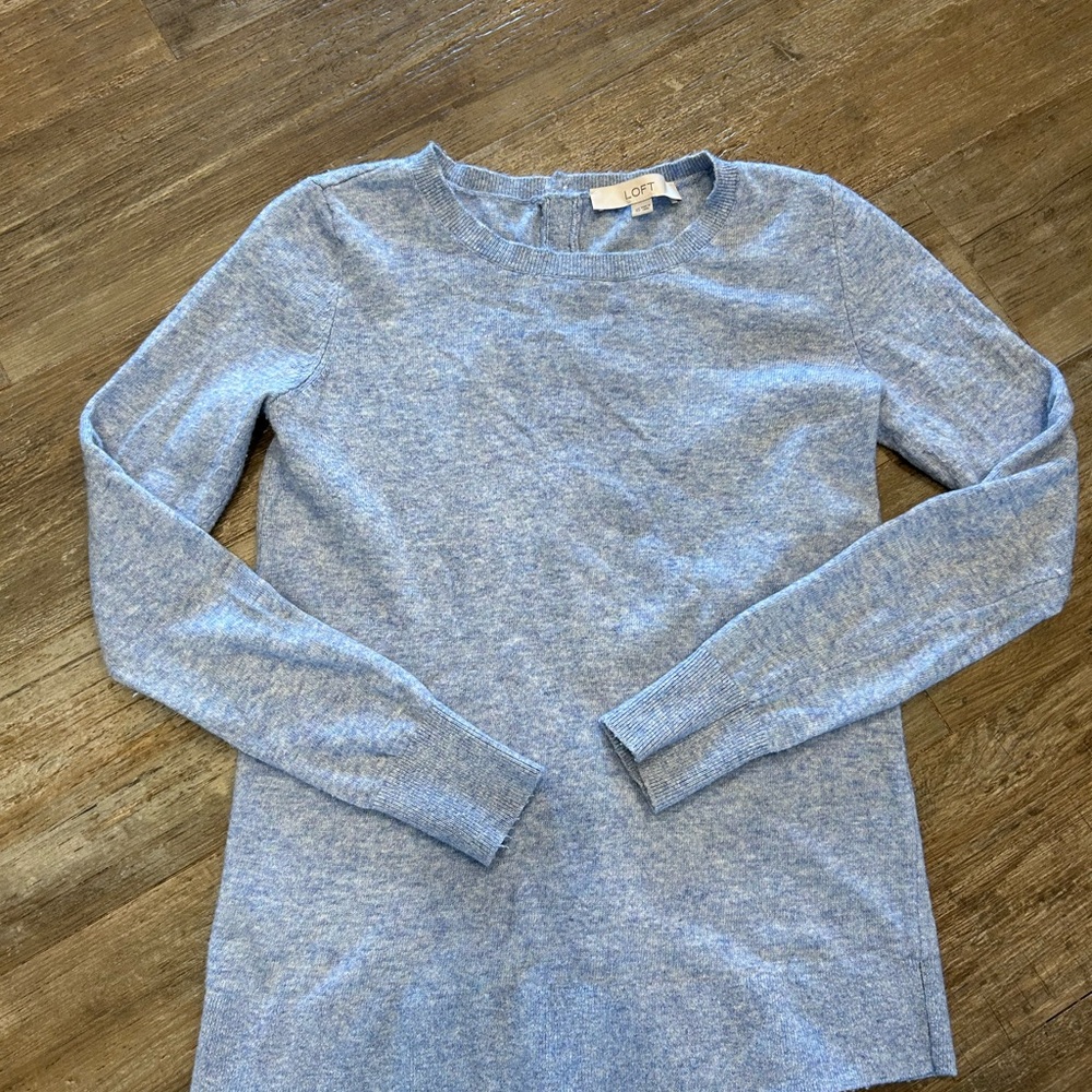LOFT Light Blue Sweater